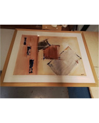 PEINTURE ABSTRAITE SIGNÉE MARINOV