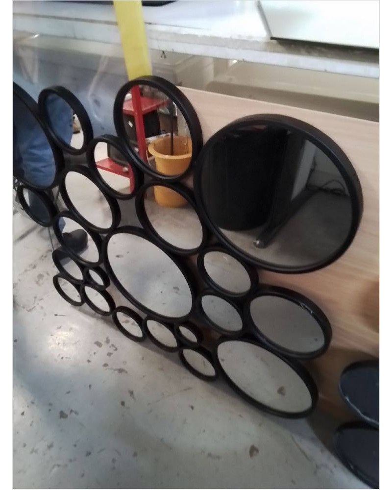 MIROIR BULLES 100X90
