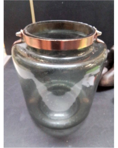 LANTERNE VERRE DOME DECO