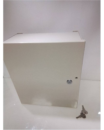 BOITE METAL MURALE + CLES 