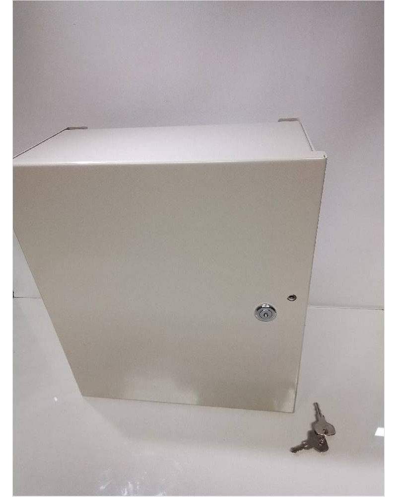 BOITE METAL MURALE + CLES 