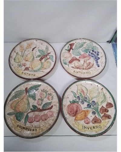 LOT D’ASSIETTES 4 SAISONS...