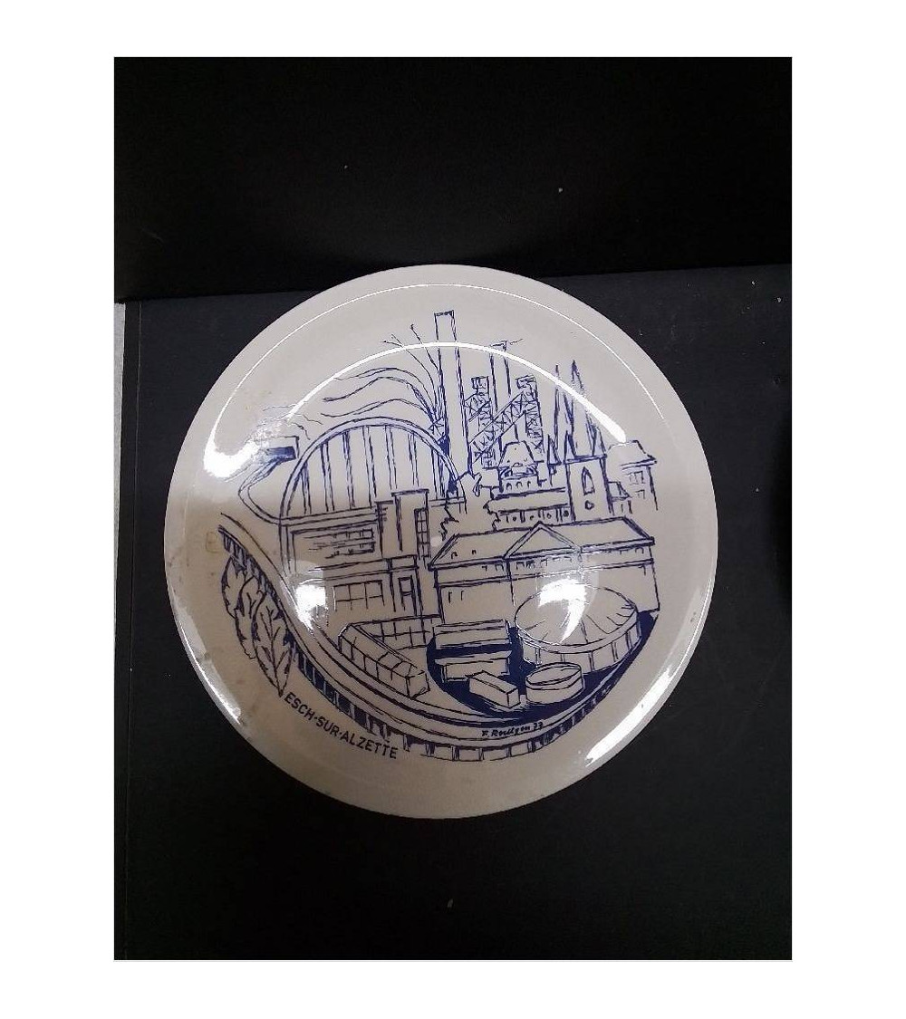 ASSIETTE COLLECTION ESCH SUR ALZETTE VILLEROY ET BOCH