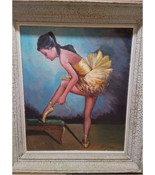 HUILE SUR TOILE SIGNÉE...