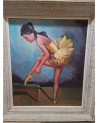 HUILE SUR TOILE SIGNÉE J.VALOIS EN L\'ÉTAT 
