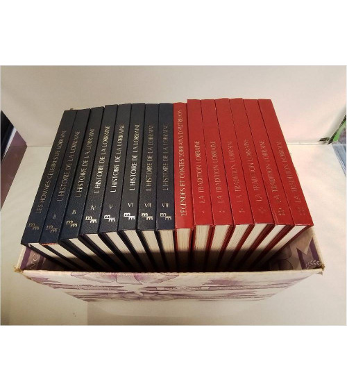 LOT DE LIVRES LORRAINE