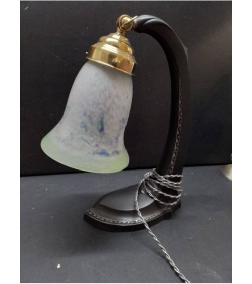 LAMPE A POSER VINTAGE PATE...
