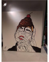 TABLEAU MODERNE SIGNÉ