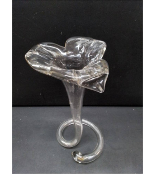 VASE EN VERRE ITALIEN 