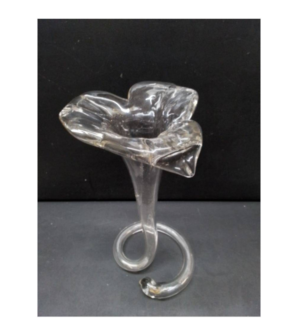 VASE EN VERRE ITALIEN 