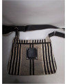 SAC A MAIN TISSU GRIS LONGCHAMP 