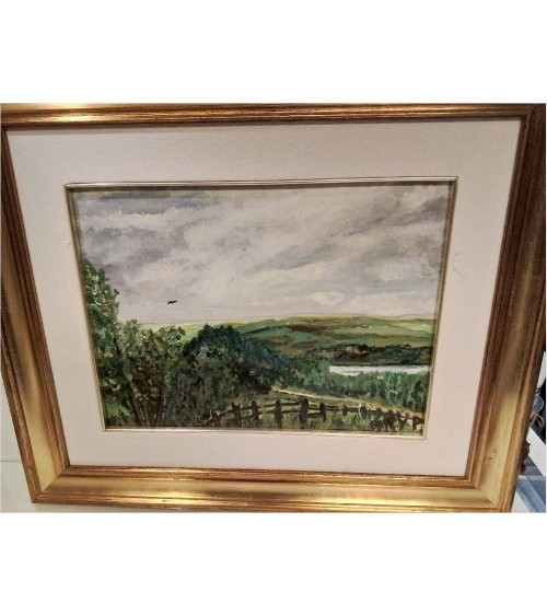 HUILE SUR TOILE EN ARDENNE...