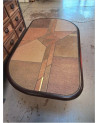 TABLE BASSE CARRELÉE STYLE PAUL KINGMA