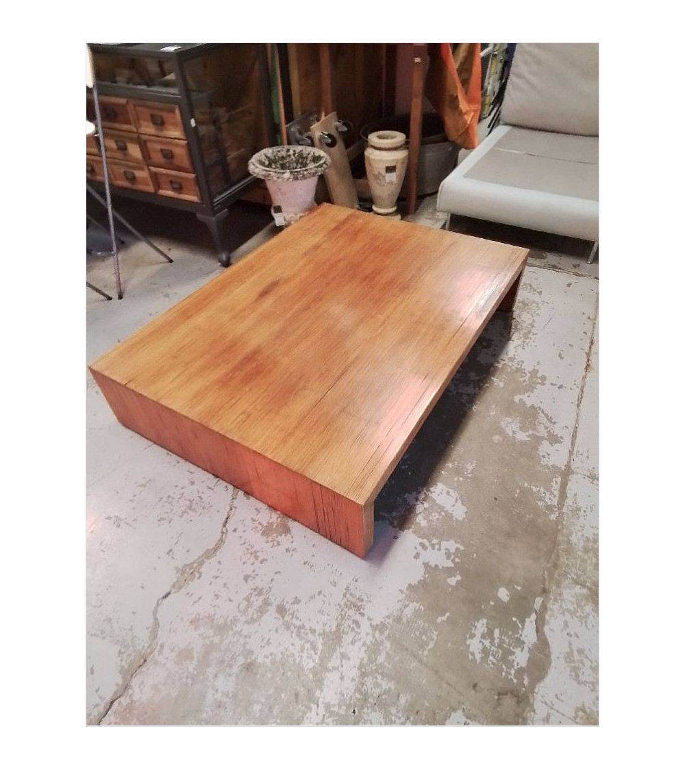 TABLE BASSE BOIS RECTANGULAIRE GM