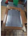 MIROIR BORD BOIS 