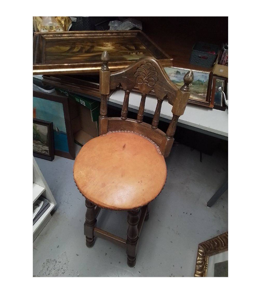 TABOURET DE BAR ANCIEN 