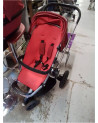 POUSSETTE LANDAU QUINNY ROUGE + ACCESSOIRES 