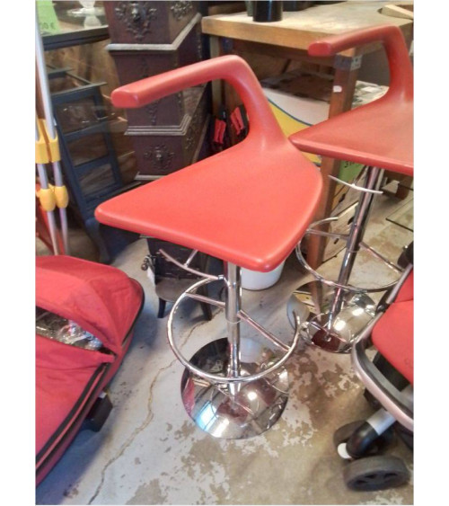 TABOURET DE BAR COLICO ROUGE