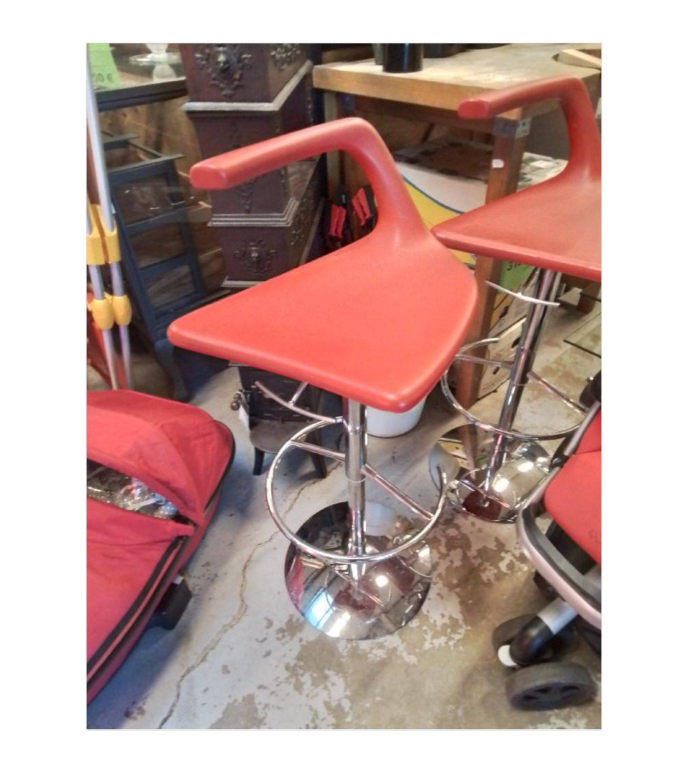 TABOURET DE BAR COLICO ROUGE