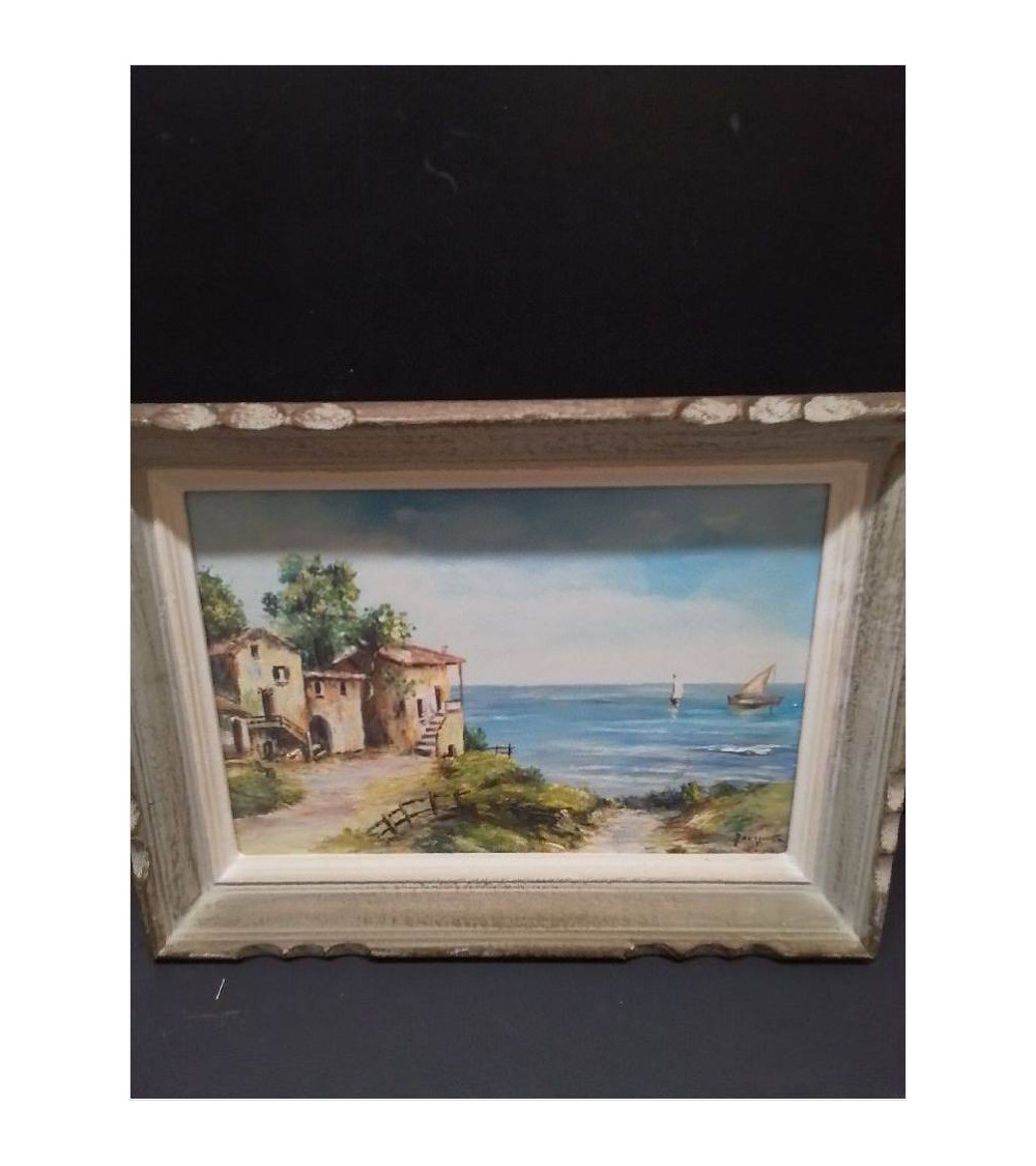HUILE SUR PANNEAU MAURICETTE EUDE