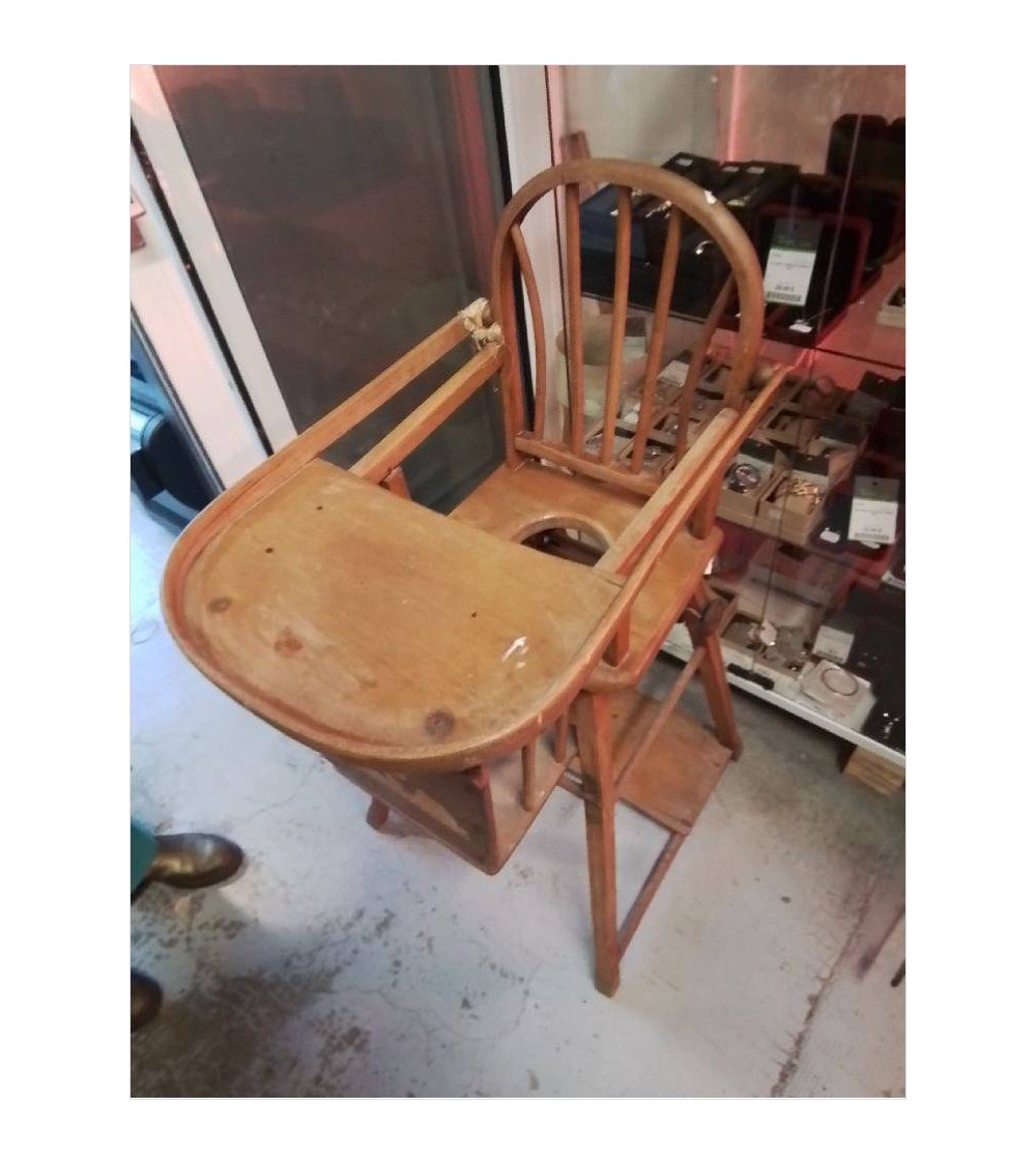 CHAISE BEBE ANCIENNE TRANSFORMABLE 