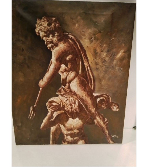 HUILE SUR TOILE PETER