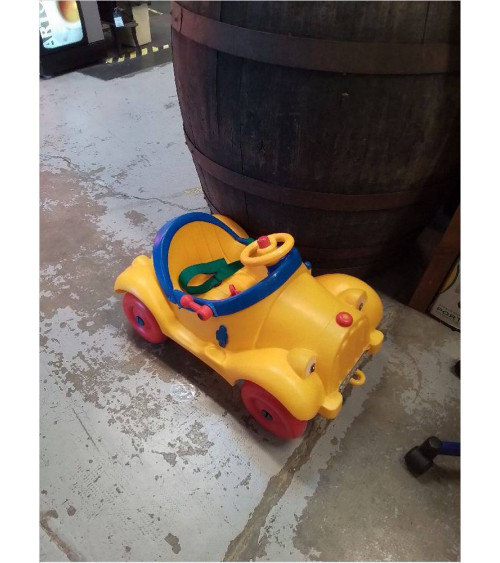 JOUET VOITURE JAUNE 