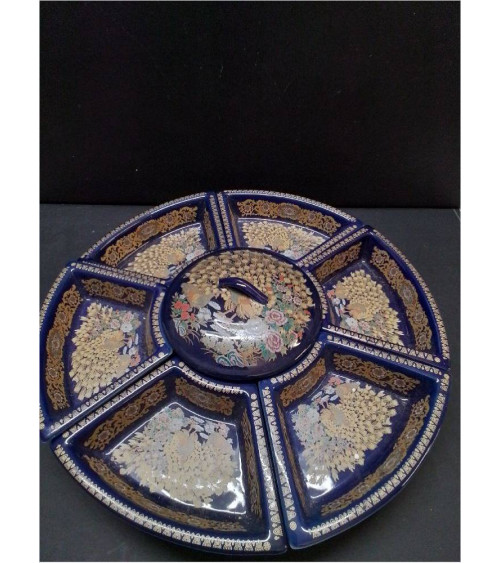 PLATEAU APÉRITIF PORCELAINE 