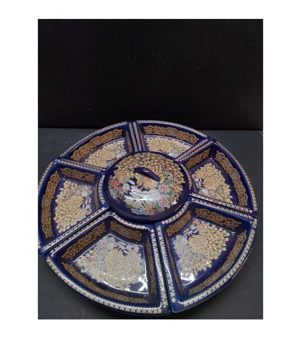 PLATEAU APÉRITIF PORCELAINE 