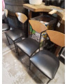 LOT DE 4 CHAISES MODERNE 