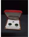 COFFRET BIJOUX PIERRES VERTES 