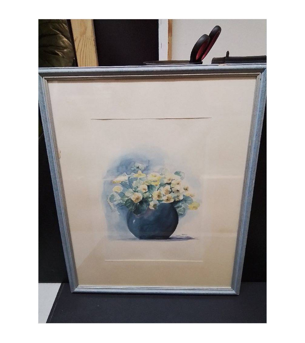 LITHOGRAPHIE JASCO BOUQUET DE FLEURS