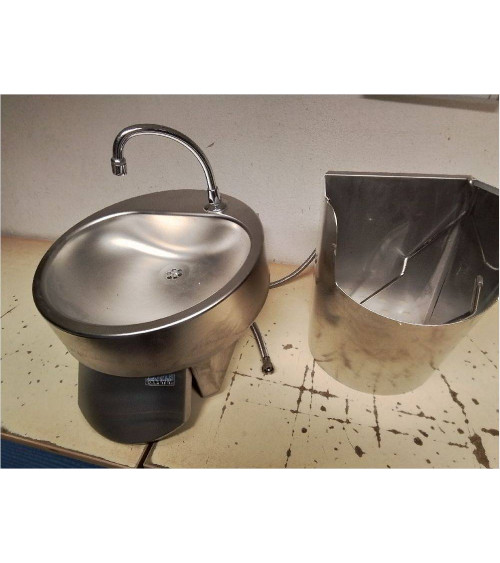LAVE MAIN INOX + ACCESSOIRES 