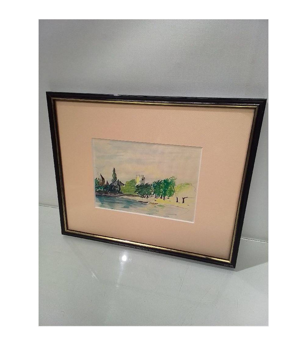 AQUARELLE CHÂTEAU 