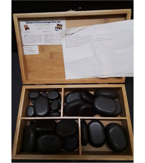 COFFRET PIERRES DE MASSAGE