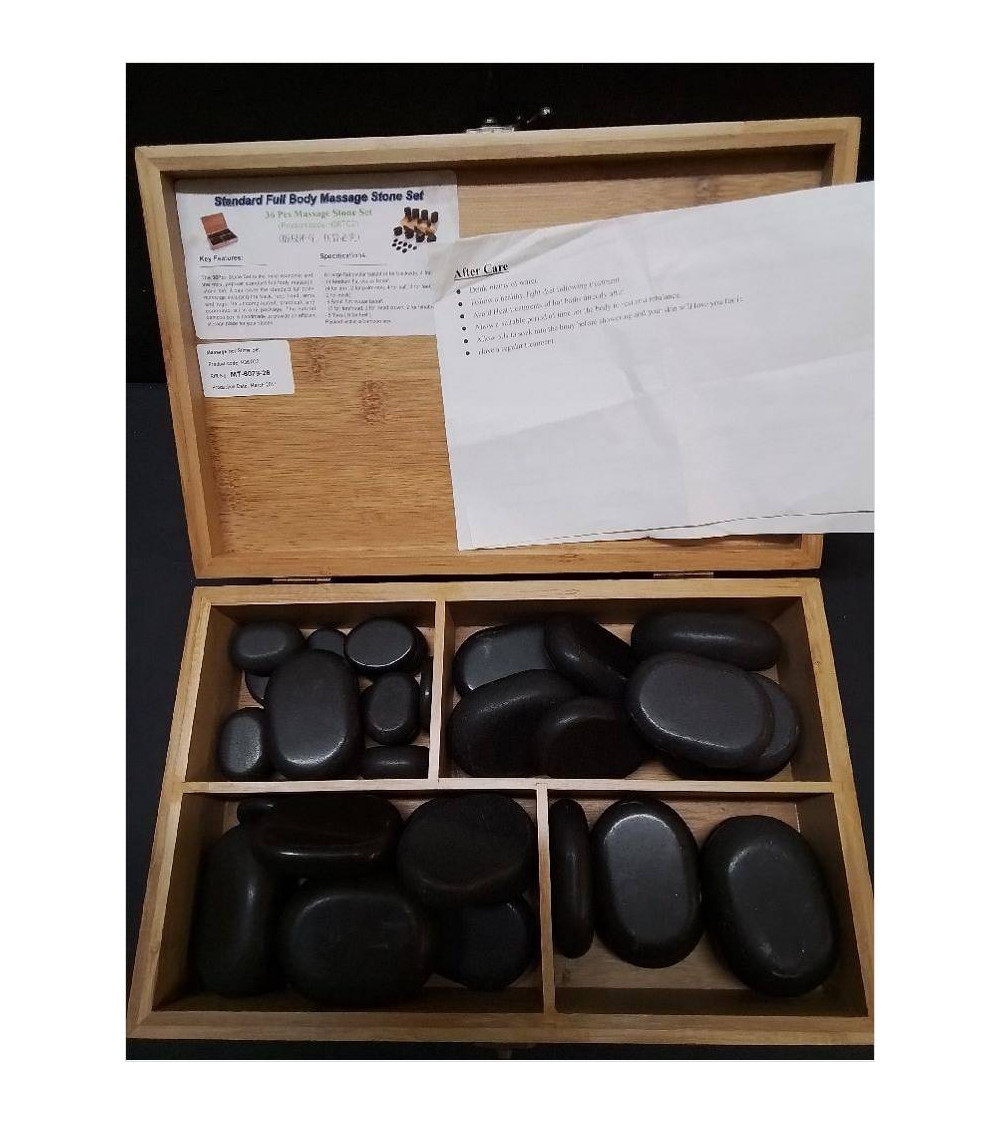 COFFRET PIERRES DE MASSAGE