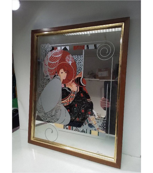 CADRE MIROIR FEMMES 