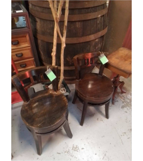 CHAISE BOIS EXOTIQUE 