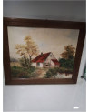 HUILE SUR PANNEAU R. WILMES