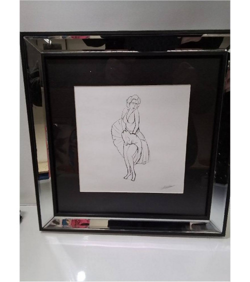 CADRE MARILYN MIROIR