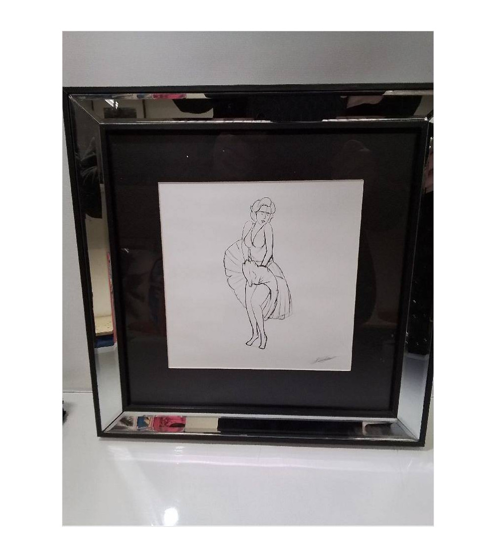 CADRE MARILYN MIROIR