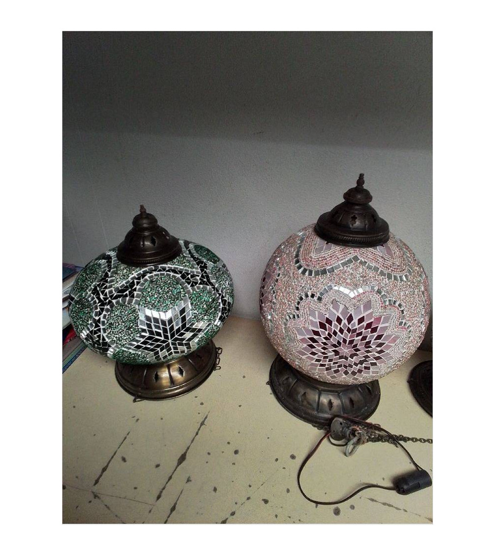 LAMPE MOSAÏQUE ORIENTAL GM