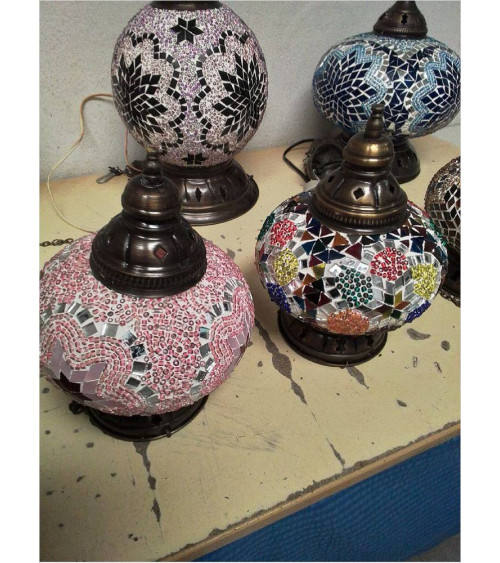 LAMPE MOSAÏQUE ORIENTAL 