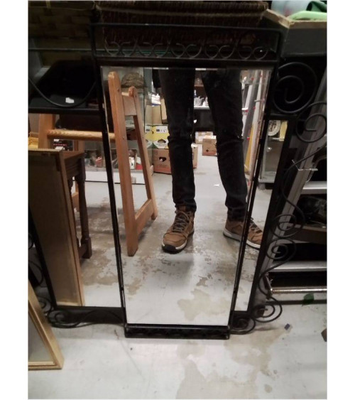 MIROIR FER FORGÉ 