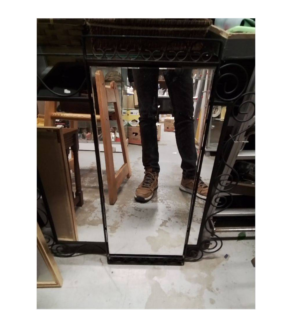 MIROIR FER FORGÉ 