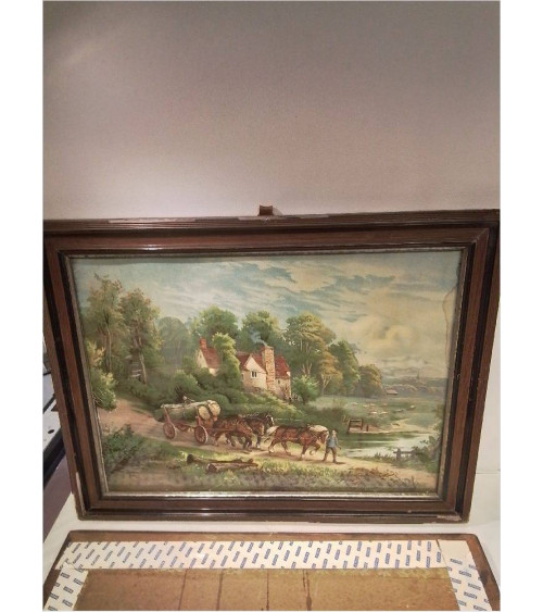 CADRE REPRODUCTION ANCIENNE 
