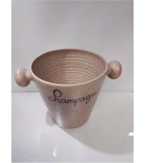 SEAU A CHAMPAGNE GRES