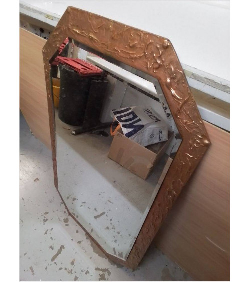 MIROIR BORD CUIVRE 