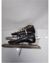 PAIRE DE PATINS A GLACE VINTAGE 