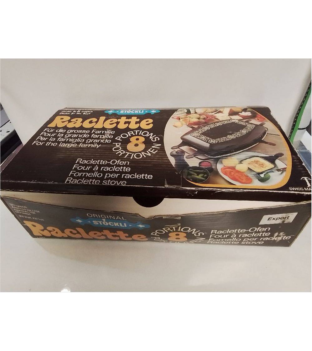 APPAREIL A RACLETTE RETRO STOCKLI